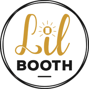 Lil Booth & Co Logo -- Black and Gold Rings
