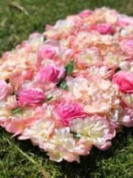 Classic Flower Wall Photo Booth Backdrop